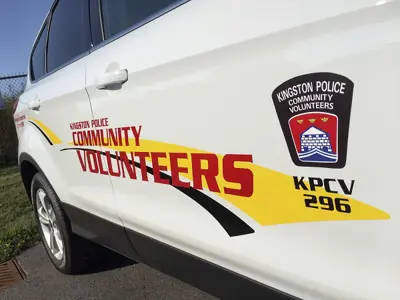 Kingston Police Volunteer vehicle